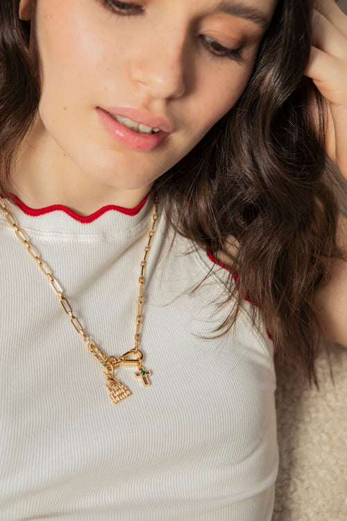 Pingente Notre-Dame Gold