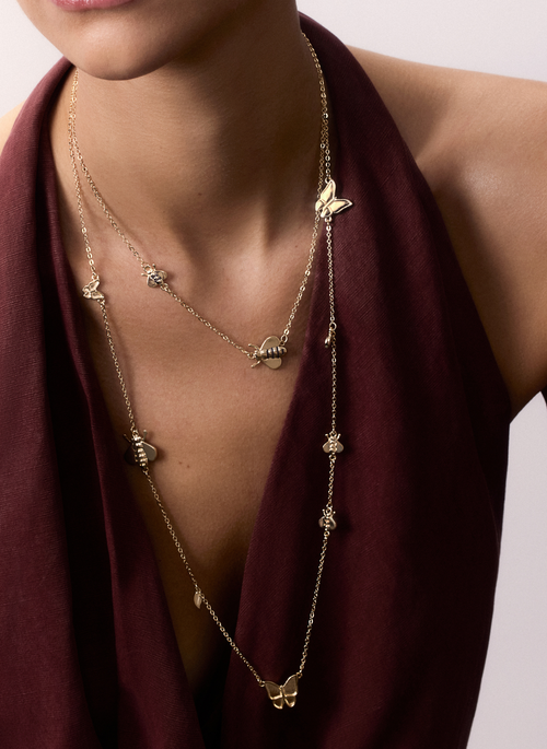 Colar Curto Abelhas - Garden