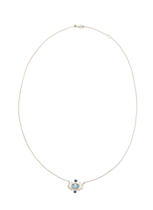 Colar Olho Topázio Azul - Garden