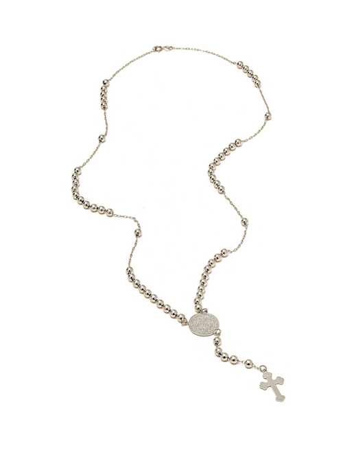 Colar Terço Longo São Bento