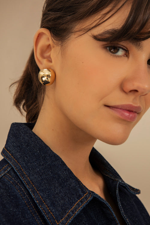 Brinco Esfera Silver - Bold