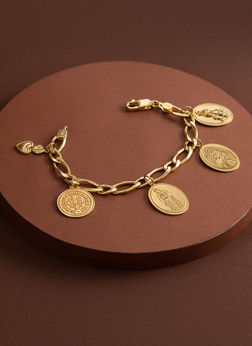 Pulseira dos Santos Gold - Loretta