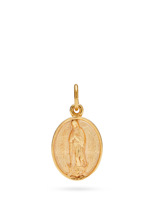 Pingente de Nossa Senhora de Lourdes Gold