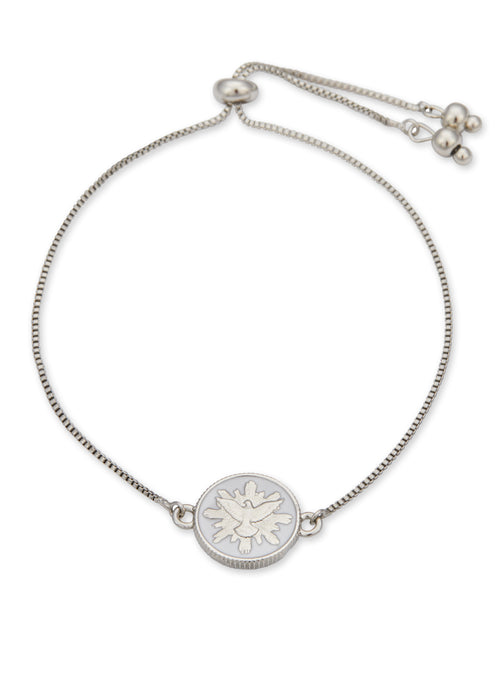 Pulseira Espirito Santo Silver Regulável