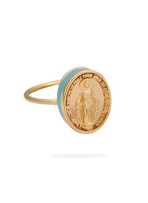 Anel Nossa Sra das Graças Gold