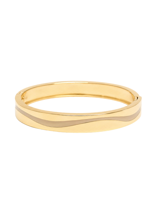 Bracelete Onda Esmaltado