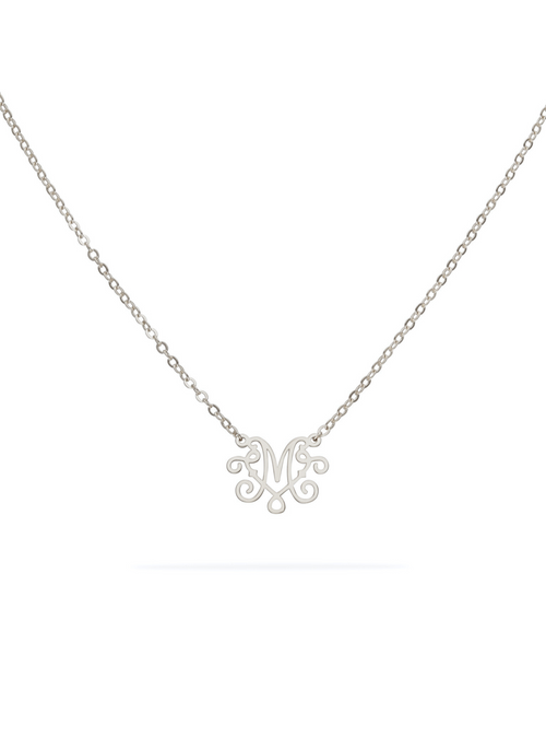 Colar M de Maria Silver