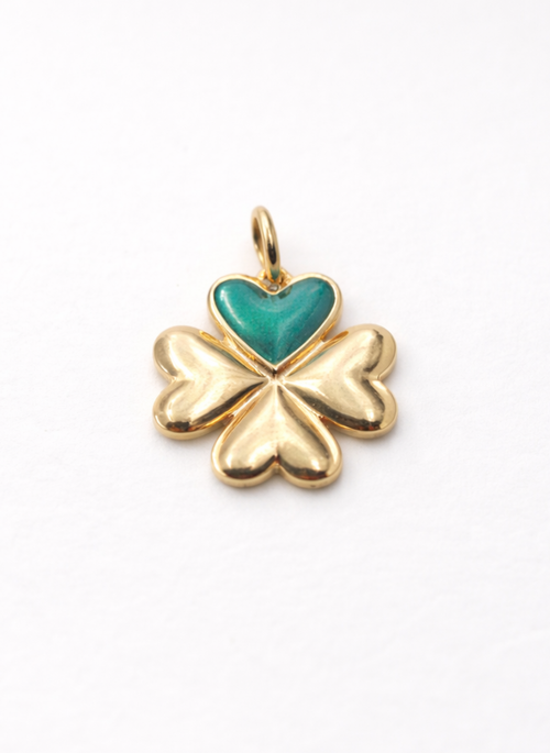 Pingente Trevo Guadalupe Acqua Gold