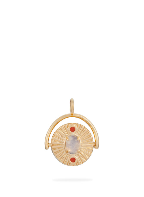Pingente Coral Gold - Vintage