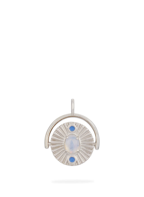 Pingente Jeans Silver - Vintage